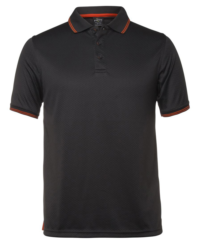 Jacquard Contrast Polo image2